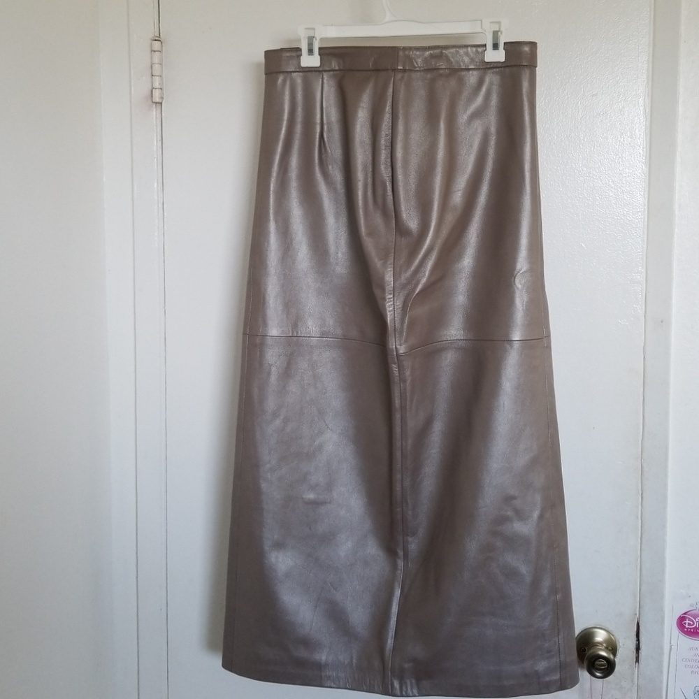 Leather Skirt
